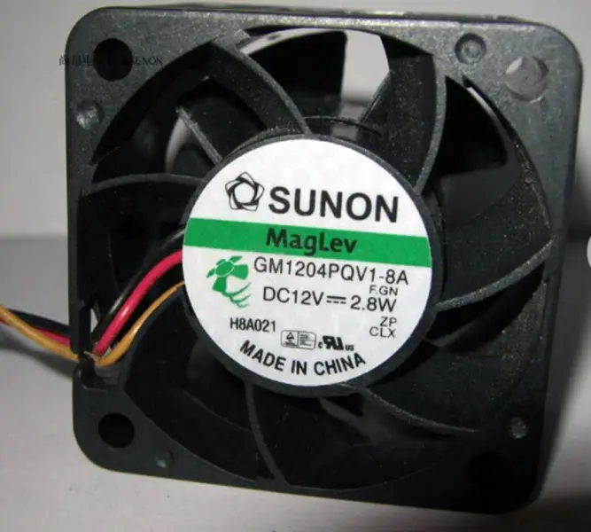 SUNON 4cm 40*40*28mm 12V 2,8W GM1204PQV1-8A vysokorychlostní ventilátor serverového šasi Chladicí ventilátor