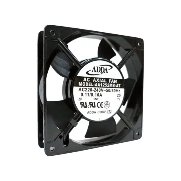 Originální nový ADDA AA1252MB-AT 220V 12CM 220V 19.4W 0.11A 83CFM axiální chladicí ventilátor