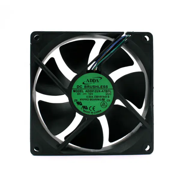 Nový ADDA 9025 9CM 9CM chladicí ventilátor 4pin 12V 0.50A AD0912UX-A7BGL