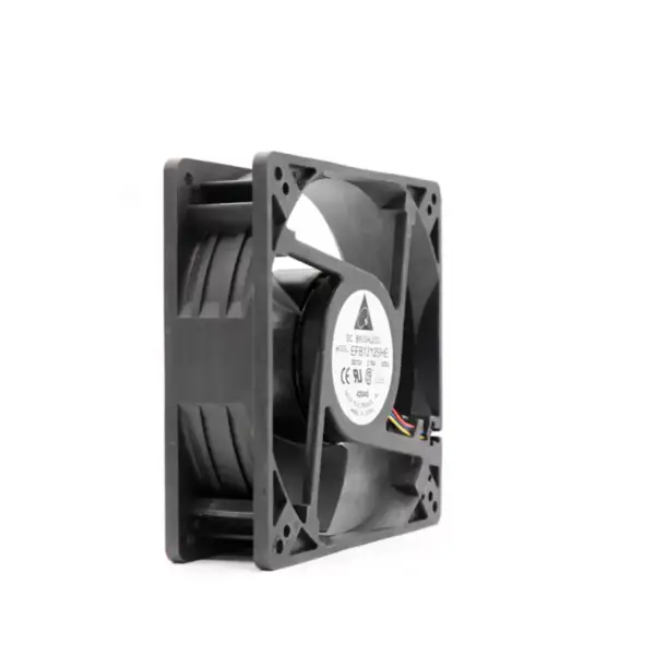 EFB1312SHE 12V 2,76A originální axiální ventilátor DELTA 127*127*38mm se super velkým průtokem vzduchu