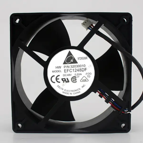 Nový ventilátor DELTA 48V 12032 12CM cm EFC1248DF 0,33A DC invertor