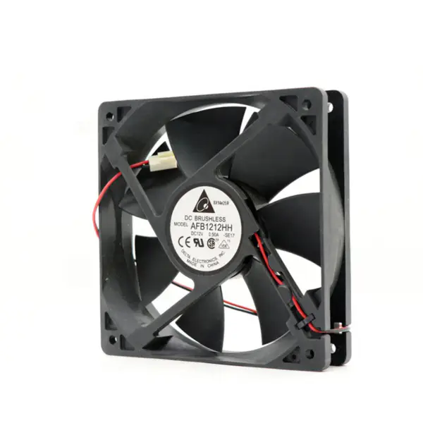 Delta AFB1212HH 12025 DC axiální ventilátor 12V 0,33A větrný ventilátor chlazení podvozku