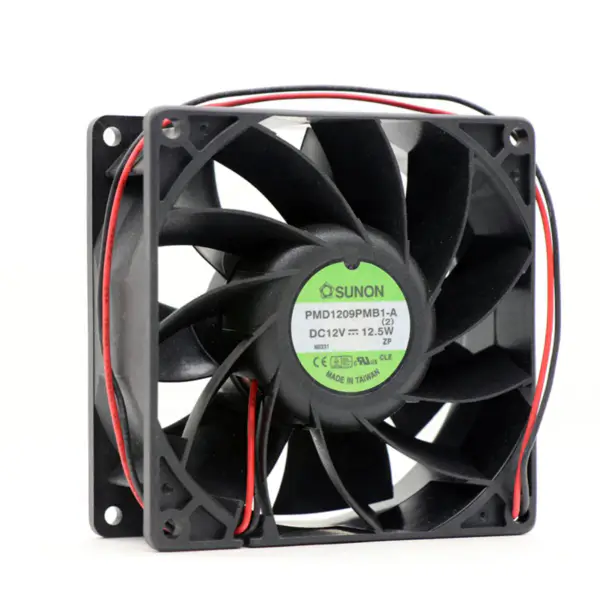 Sunon PMD1209PMB1-A(2) 92x92x38 mm 12V DC 4900RPM 57,6dbA Kompaktní axiální chladicí ventilátory
