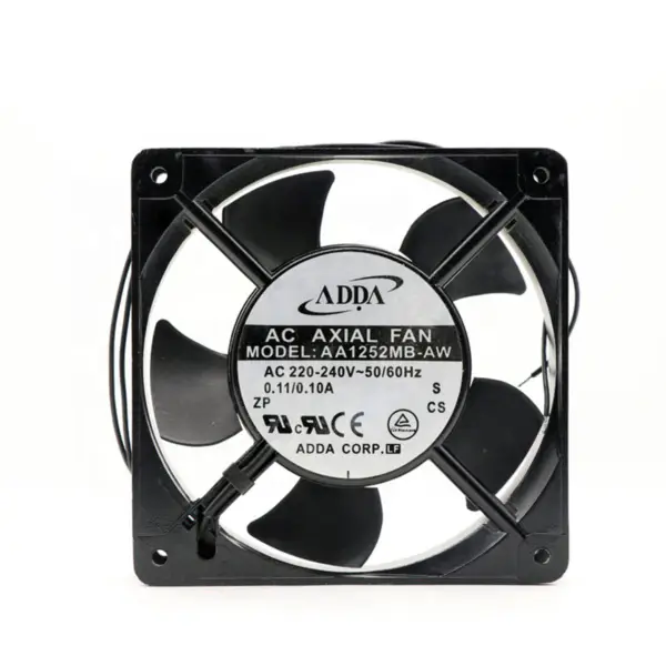 Nový originální chladicí ventilátor ADDA 220V AA1252MB-AW s axiálním prouděním