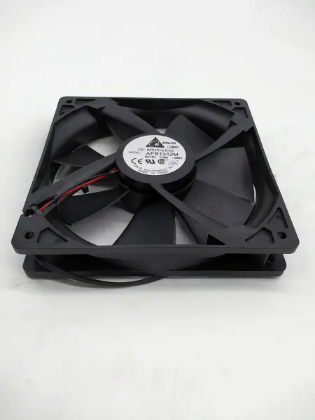 Delta AFB1312M 13525 12V 0,38A dračí zdroj 13 cm velký objem vzduchu DC chladicí ventilátor