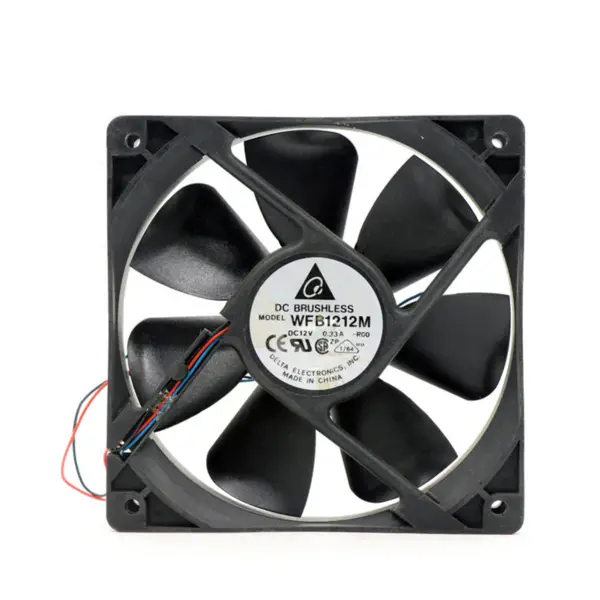Nový Delta 12CM 120*120*25 MM WFB1212M 12V 0.33A 2800RPM 75CFM Gale tichý chladicí ventilátor