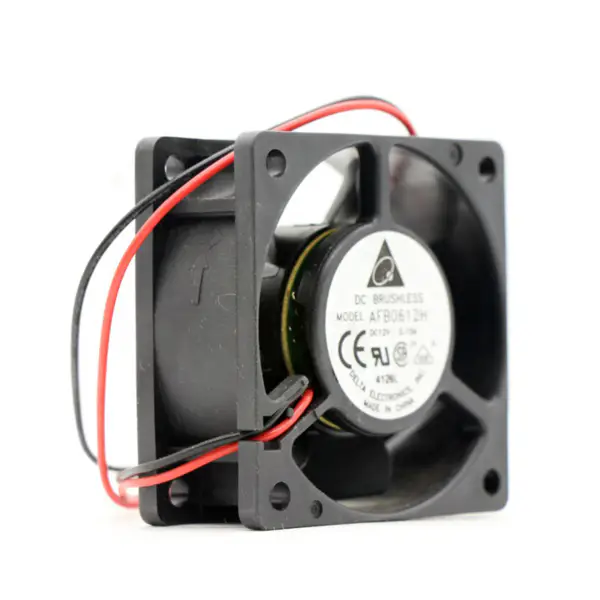 Originální Delta 60*60*25MM 12V 0.15A 1.68W AFB0612H 4205RPM Locked Rotor Protection Tubeaxial cooling fan