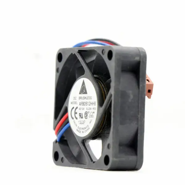 Delta 5015 chladicí ventilátor 12V 0,2A 2,4W 6400 ot/min dvojitý kulový invertorový ventilátor AFB0512HHB