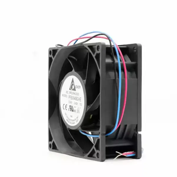 Originální chladicí ventilátor Delta PFB0948GHE 48V 0.42A 92*92*38mm s regulací teploty pod tlakem