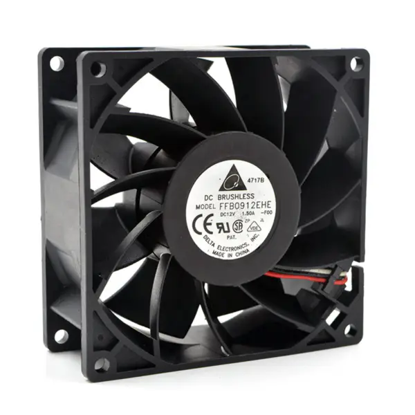 Delta 9cm 12V 1,50A 9238 FFB0912EHE dvojitý kulový ventilátor chlazení