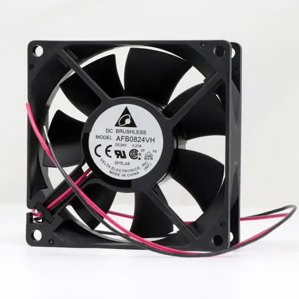 Delta 80*80*25mm 24V 0,21A AFB0824VH Ventilátor skříně s dvojitou koulí Ventilátor chlazení skříně