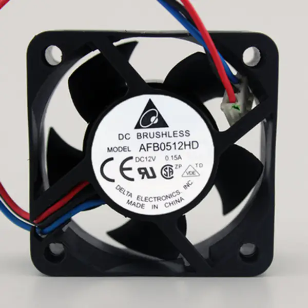 DELTA 5CM AFB0512HD 12V 0,15A 5020 Dvojitý kulový chladicí ventilátor