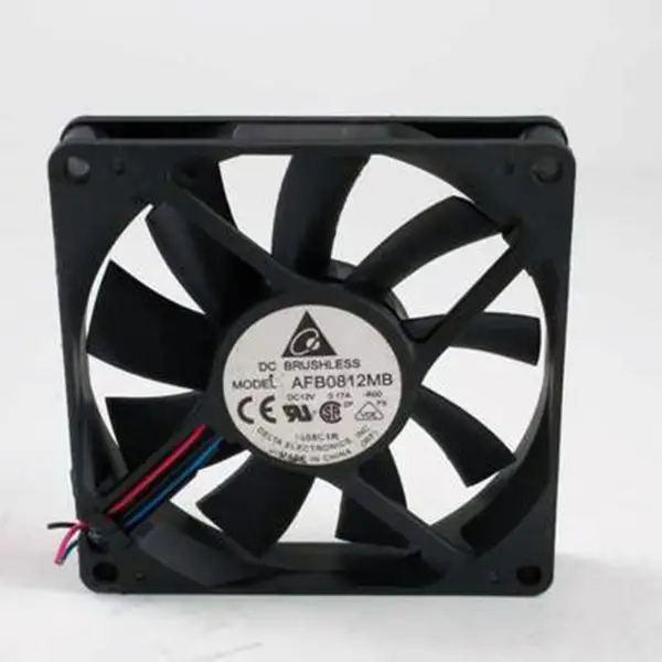 Delta AFB0812MB 8015 12V 0,17A 8CM 8cm 2-vodičový tichý kulový ventilátor