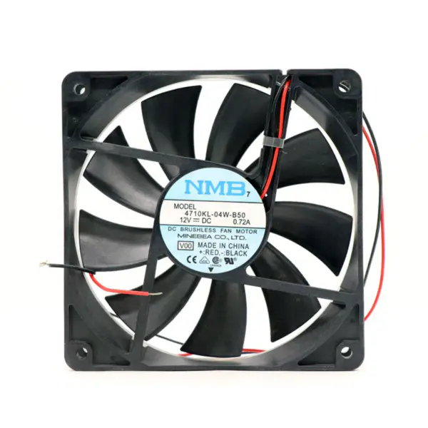 NMB 12CM DC12V 0,72A 4710KL-04W-B50 velký objem vzduchu ventilátor chlazení podvozku