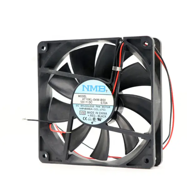 NMB 12CM DC12V 0,72A 4710KL-04W-B50 velký objem vzduchu ventilátor chlazení podvozku
