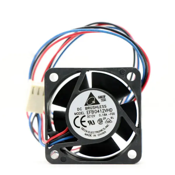 EFB0412VHD-F00 12V 0,18A originální axiální ventilátor DELTA 4020
