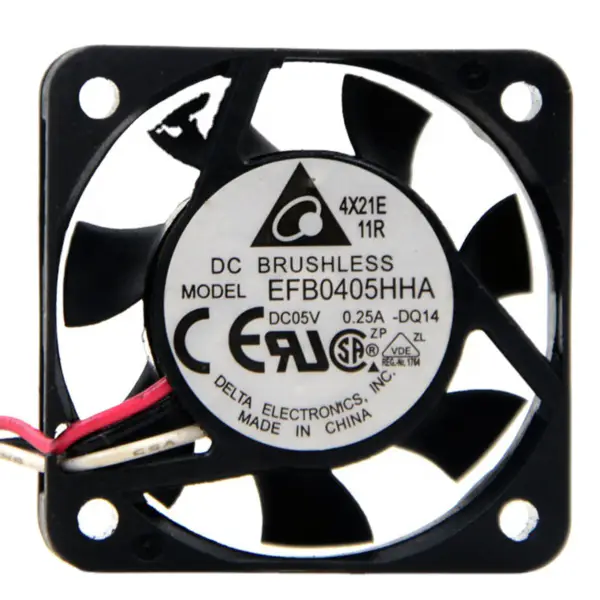 Originální ventilátor Delta EFB0405HHA 5V 0.19A 0.95W 4CM 4010 7000RPM 8.09CFM Double Ball Cooling Fan