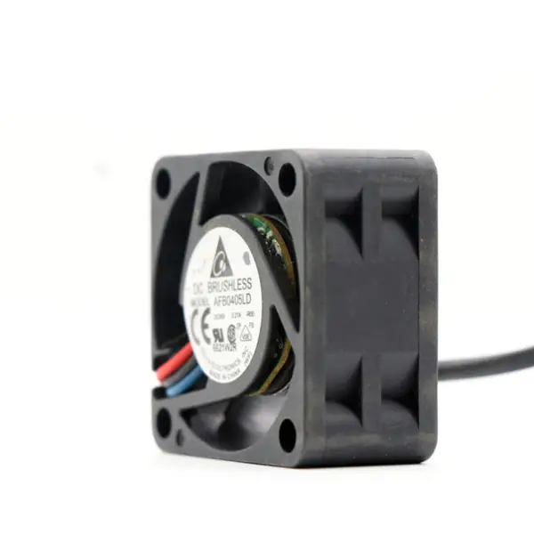 Originální ventilátor chlazení Delta AFB0405LD 4cm 40*40*20mm 5VDC 0,21A 50/60HZ s dvojitým kuličkovým ložiskem