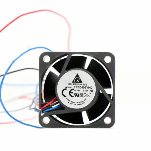 Delta EFB0405VHD 40*40*20mm 4cm 5V 0,50A třílinkový serverový invertorový ventilátor šasi
