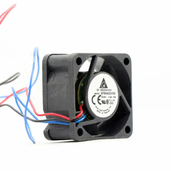 Delta EFB0405VHD 40*40*20mm 4cm 5V 0,50A třílinkový serverový invertorový ventilátor šasi