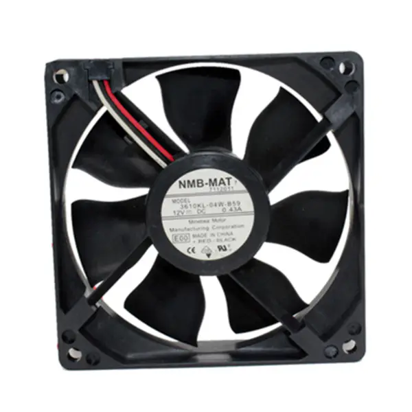 NMB 3610KL-04W-B59 92 * 92 * 25mm DC 12V měnič UPS Ventilátor chladicího ventilátoru skříně