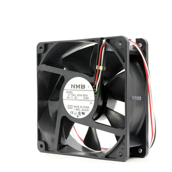 NMB 4715KL-05W-B39 Axiální ventilátor DC24V 120*120*38MM 9,6W 0,4A 2950RPM Chladicí ventilátor