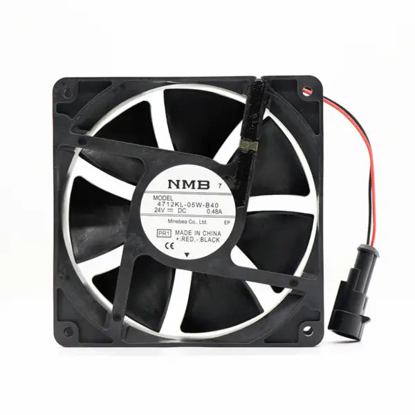 NMB 4715KL-05W-B40 24V 0.46A 12038 12CM 3200RPM 118CFM chladicí ventilátor