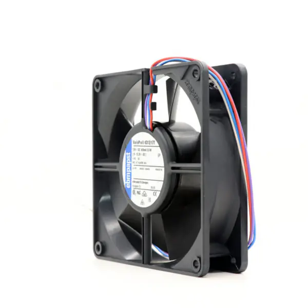 4312/17T ebm papst 119 x 119 x 32mm Kompaktní axiální ventilátor 12V DC průtok vzduchu 170m3/h 2800 ot/min chladicí ventilátor 431217V