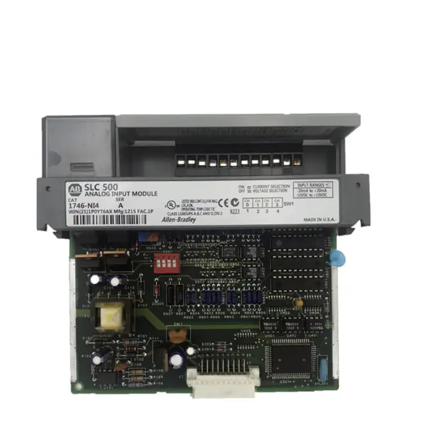 Automaty Allen Bradleu SLC 500 PLC Analogový vstupní modul 1746 NI4 Allen Bradley plc 1746-NI4