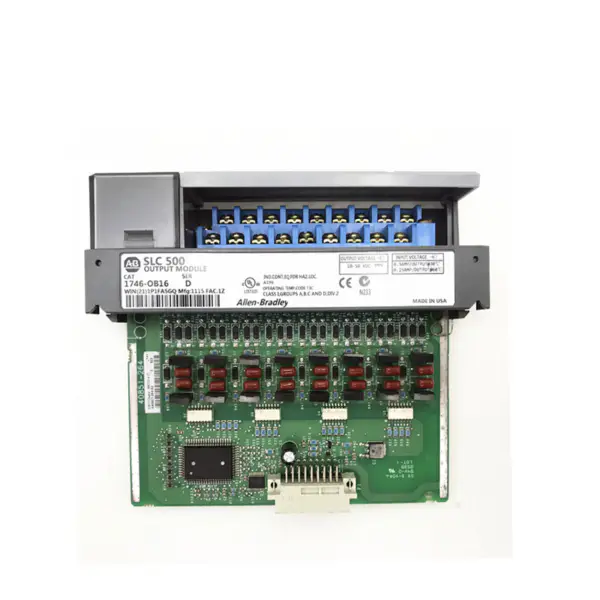 Levné mikroprogramovatelné logické automaty Analogové vstupy Controladores Hlavní značky PLC Automation Allen Bradley 1746-OB16