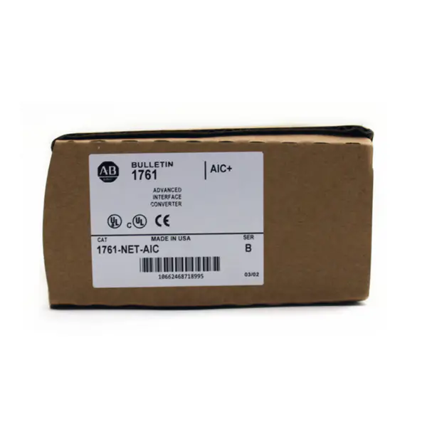Allen Bradley AB Micrologix 1000 Micro Logix PLC Advanced Interface Controller 1761-NET-AIC Used
