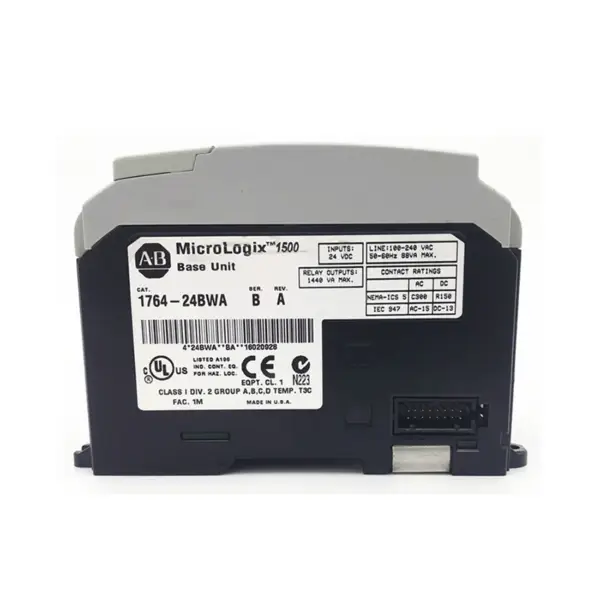 Řízení automatizace Rockwell Micrologix PLC Allen Bradley Micro Logix 1500 24 Ponit Controller 1764-24BWA