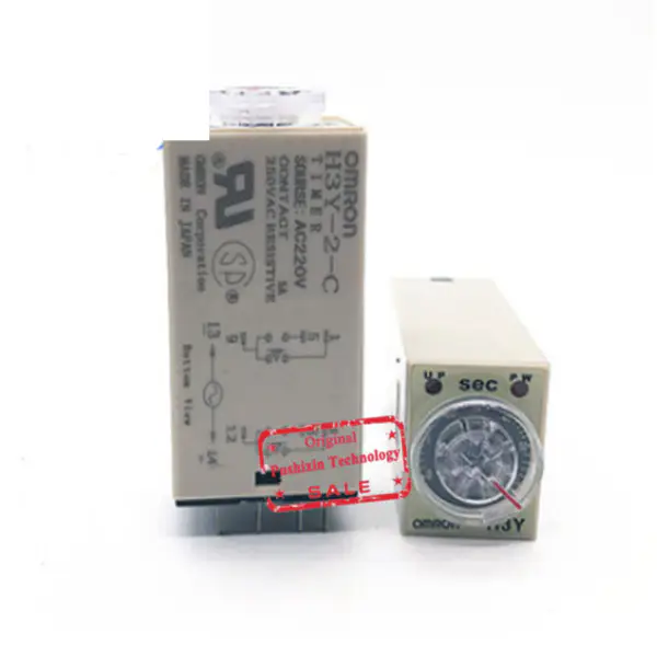 Relé Omron H3Y-4-C AC220V 5S