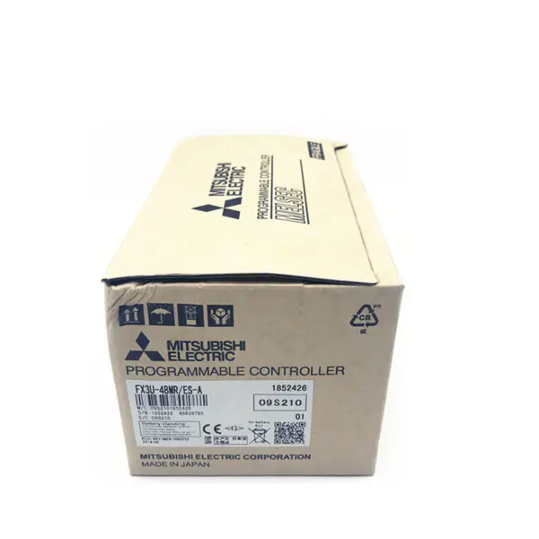 Mitsubishi FX3U Program Control Blow Molding Controller PLC FX3U-48MR-ES-A FX3U-48MR/ES-A pro vstřikovací lisy