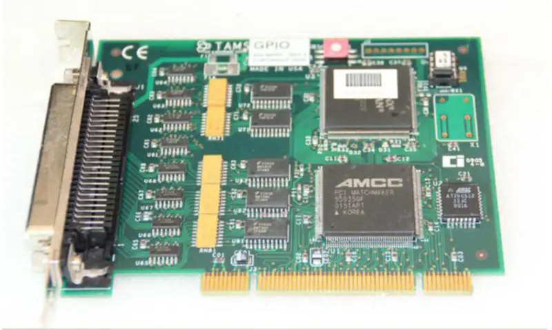 TAMS GPIO Capture Card 622-66501 REV 4 PCI rozhraní průmyslová základní deska