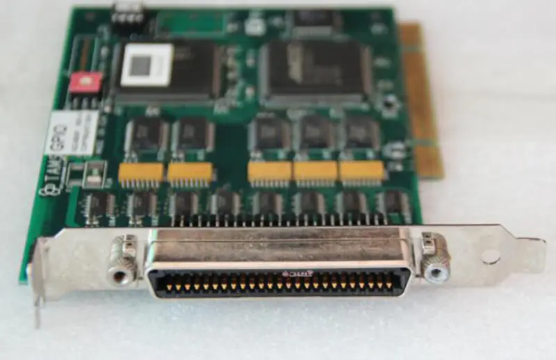 TAMS GPIO Capture Card 622-66501 REV 4 PCI rozhraní průmyslová základní deska