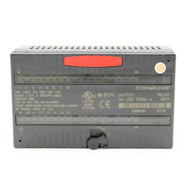 Výstupní modul IC200MDL940E G E Versamax PLC 16 bodů