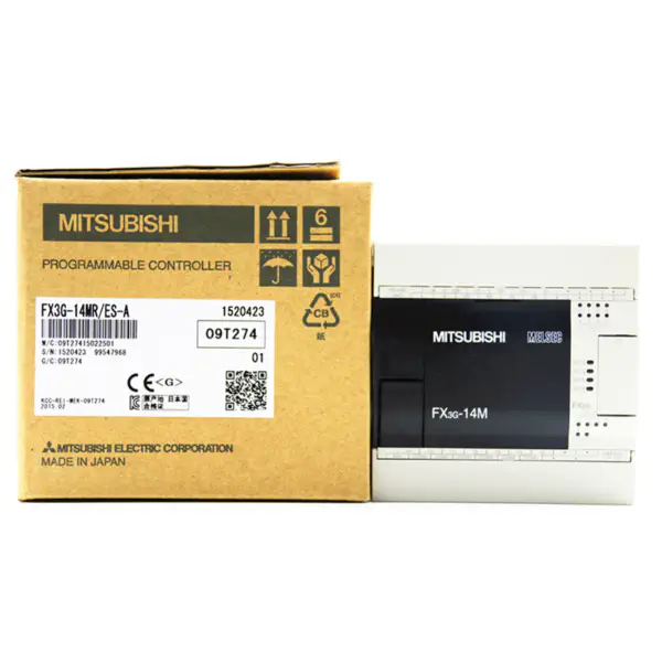 Unitary Mitsubishi FX3G 24MR Program Control PLC FX3G 24MR ES A Module Cena