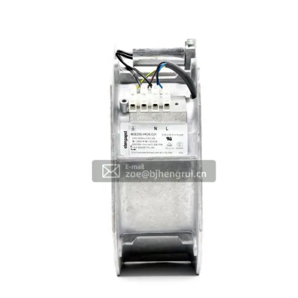 ebmpapst W2E200-HK38-C01 80W 0.29A AC 225*80 mm 230V Axiální ventilátor pro fotovoltaický měnič