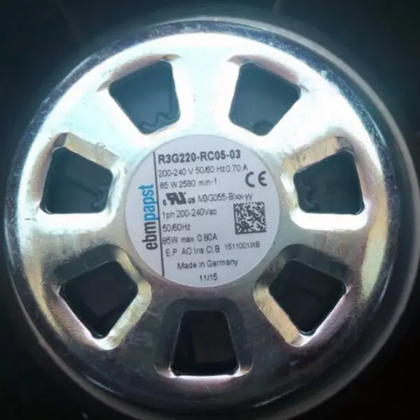 Ebmpapst R3G220-RC05-03 Ventilátor