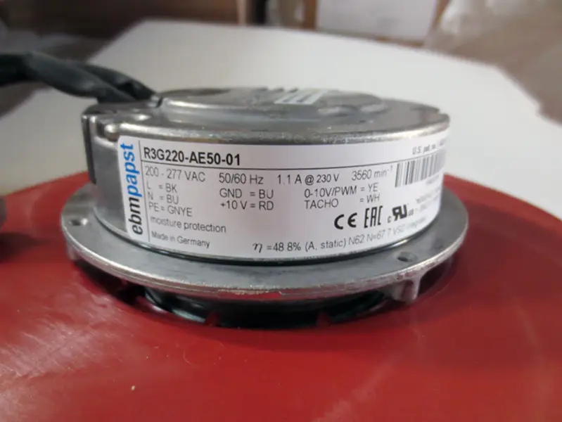 Ebmpapst R3G220-AE50-01 EC200-277V Ventilátor