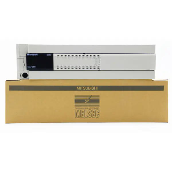 Mitsubishi CNC PLC Controller Module FX3U-128MR/ES-A 1 rok,1 rok online podpory Balíček JP