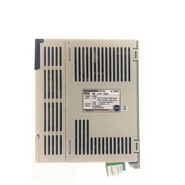 Řízení střídavých motorů a servopohonů Mitsubishi PLC MR-J2S-20B