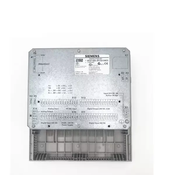 Siemens Simatic C7 635 6ES7635-2EC02-0AE3 PLC Control Operator Panel Temperatura HMI C7-635 6ES7 635-2EC02-0AE3
