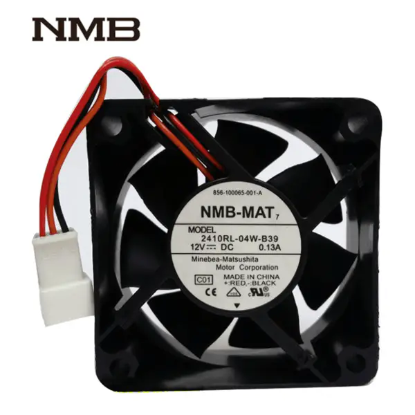Japonsko NMB-MAT 2410RL-04W-B39 6CM 12V 0,13A 3řádkový DLP ventilátor 3550RPM 60*60*25MM velká obrazovka