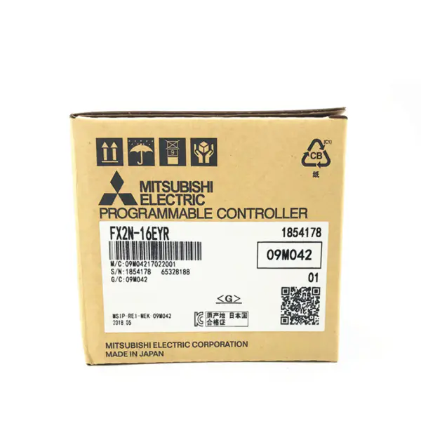 Mitsubishi FX 2N 16EYR Řídicí jednotka PLC FX2N Výstupní rozšiřující jednotka FX2N-16EYR