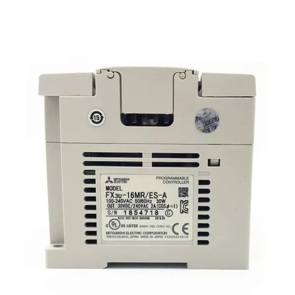 FX3U-16MR/ES-A Mitsubishi FX3U-16 FX3U-16M FX3U-16MR FX3U 16MR ES A Hlavní jednotky PLC s 16 I/O