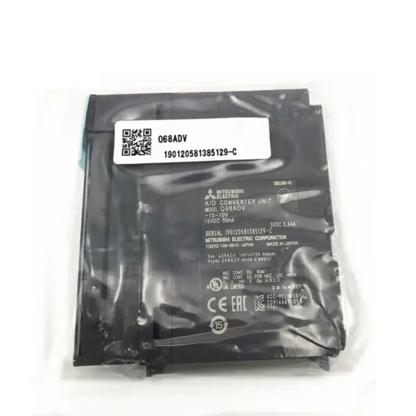 Analogový vstupní modul PLC řady Mitsubishi Melsec-Q Q68ADV