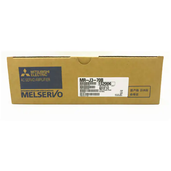 Mitsubishi Melservo J3 Series Cabo Servo Motor Driver Amplifier 0.75kw MR-J3-70B