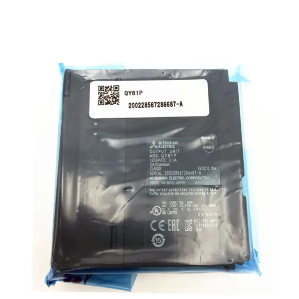 Mitsubishi Melsec Q Series PLC 32 bodů Tranzistorová výstupní jednotka QY81P
